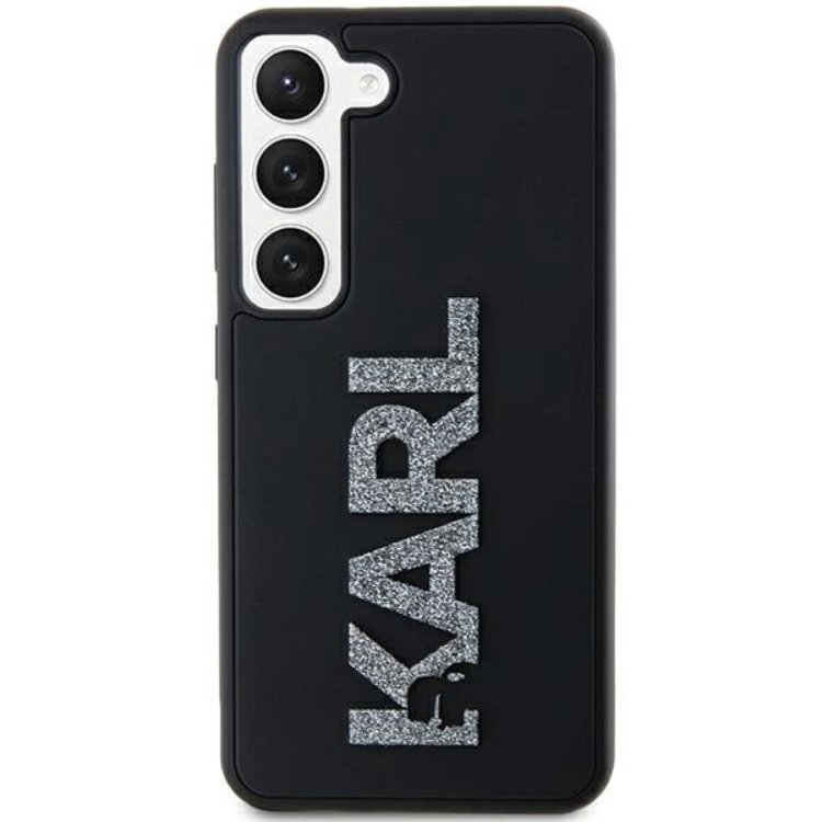 KARL LAGERFELD Karl Lagerfeld Mobilskal till Galaxy S23 3D Rubber Glitter Logo