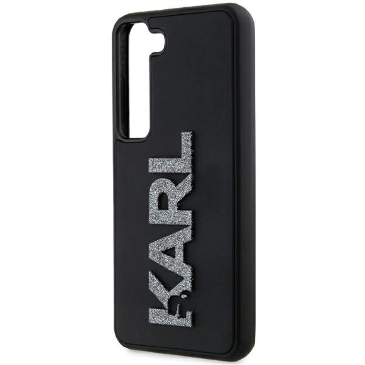 KARL LAGERFELD Karl Lagerfeld Mobilskal till Galaxy S23 3D Rubber Glitter Logo