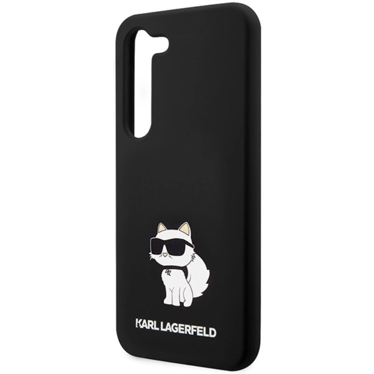 KARL LAGERFELD Karl Lagerfeld Mobilskal till Galaxy S24 Silikon Choupette - Svart