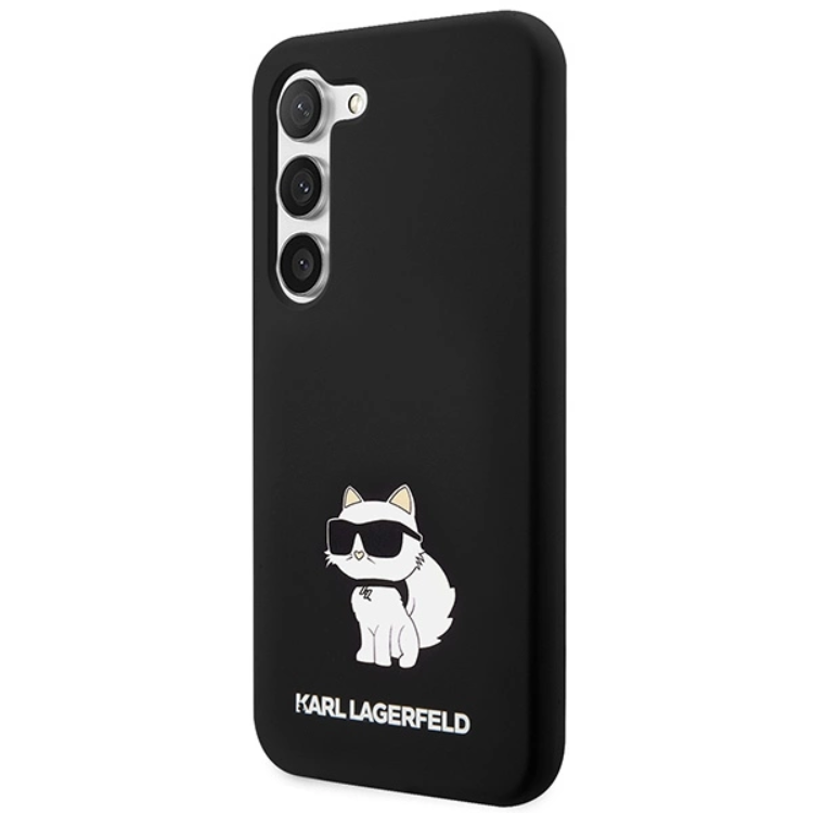 KARL LAGERFELD Karl Lagerfeld Mobilskal till Galaxy S24 Plus Silikon Choupette - Svart