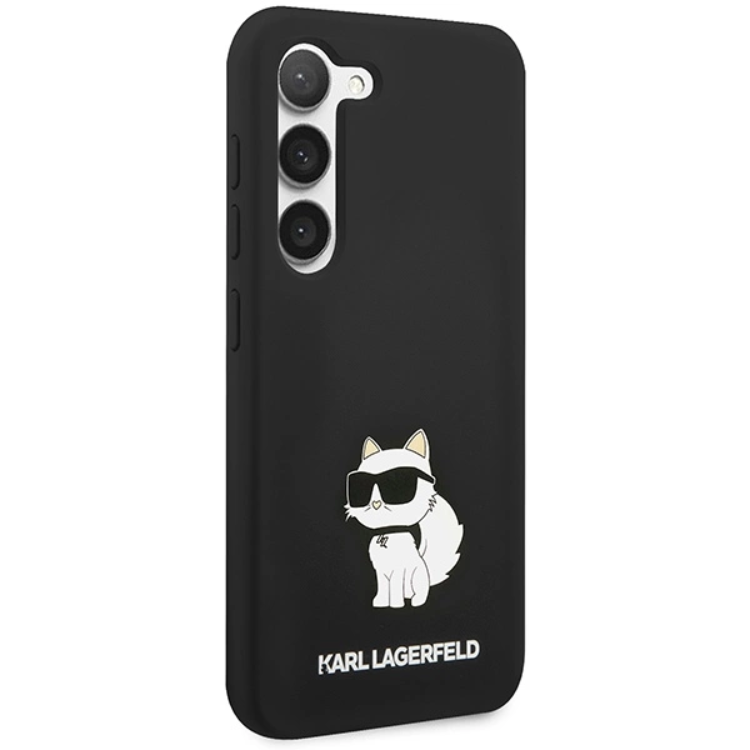 KARL LAGERFELD Karl Lagerfeld Mobilskal till Galaxy S24 Plus Silikon Choupette - Svart