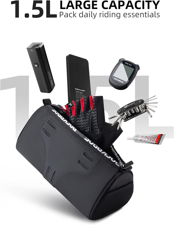 Rockbros ROCKBROS Cykelväska 1.5L för Styre – Reflekterande