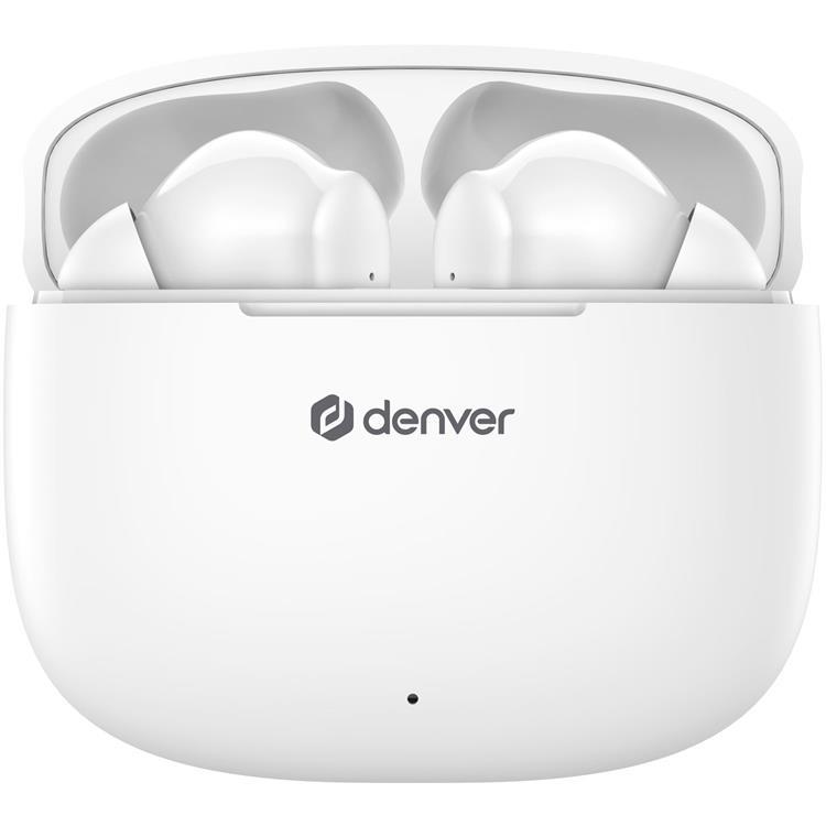 Denver DENVER TWE-48W Trådlös Bluetooth Hörlur med Laddetui