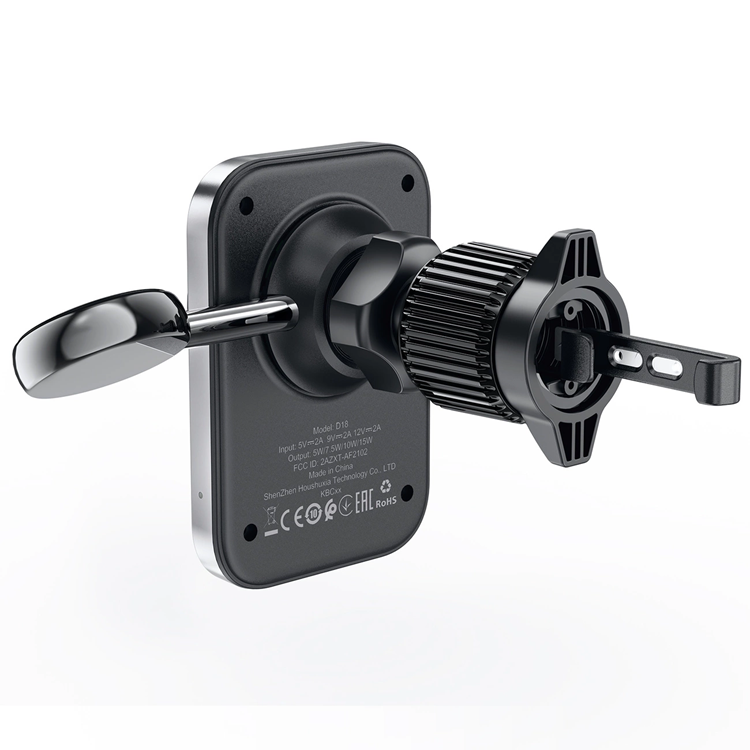 Acefast Acefast Magsafe Bilhållare/Qi induktiv Laddare D18 - Svart