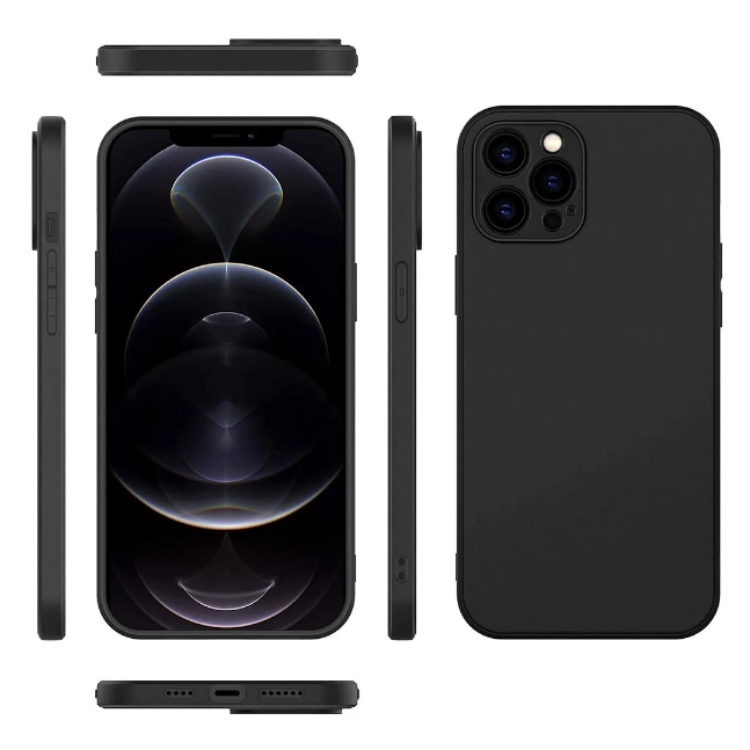 A-One Brand Mobilskal till iPhone 12 TPU Slim - Svart