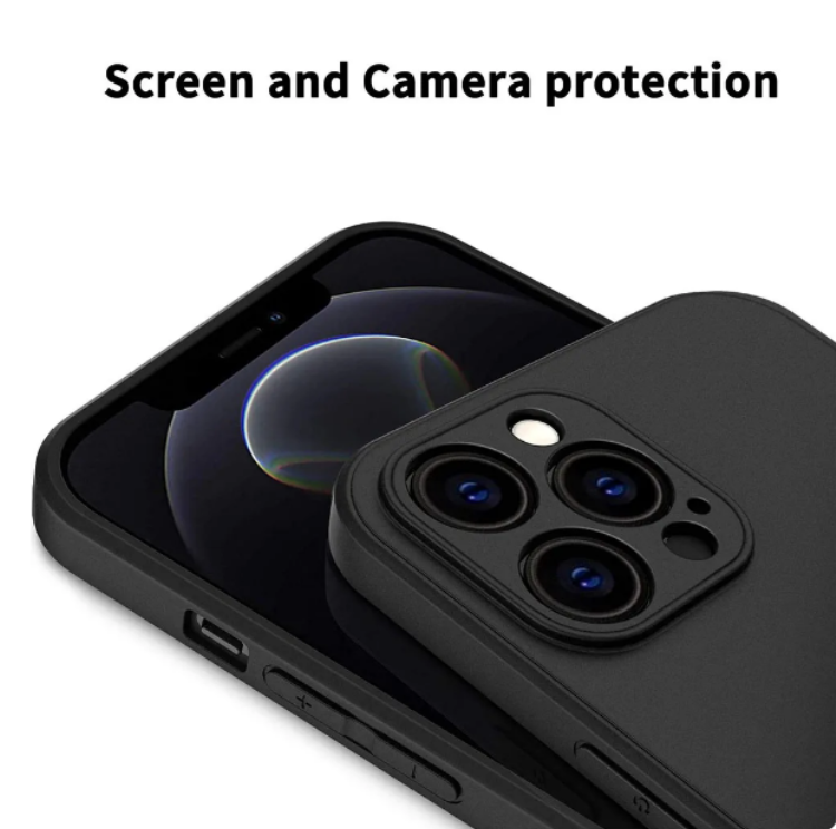 A-One Brand Mobilskal till iPhone 12 TPU Slim - Svart