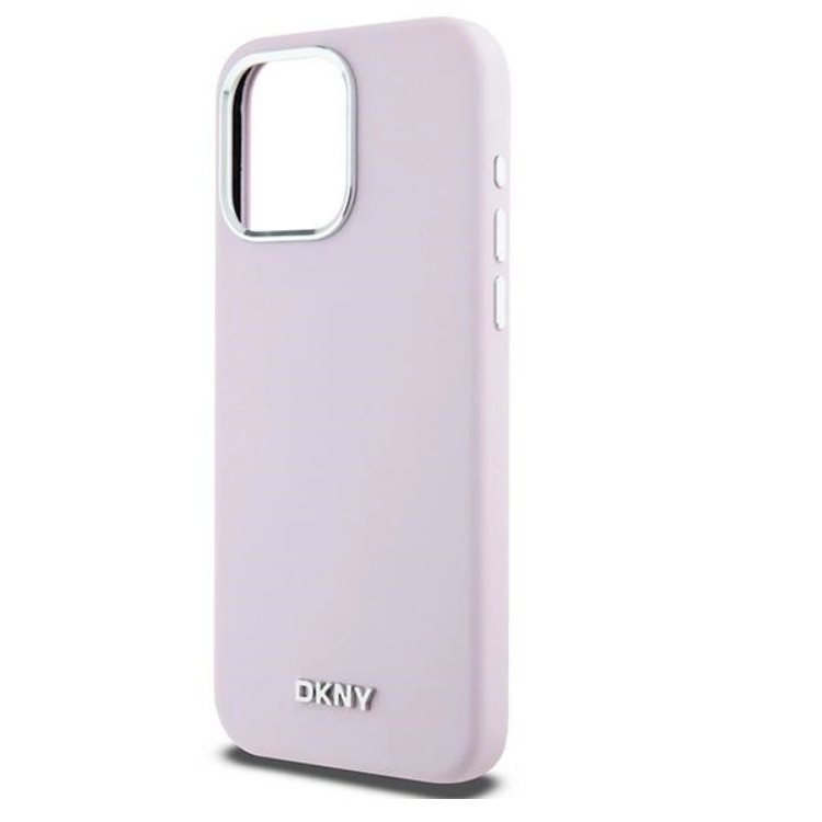 DKNY DKNY Mobilskal till iPhone 14 Pro Max Magsafe Liquid Silikon Small Metal Logo