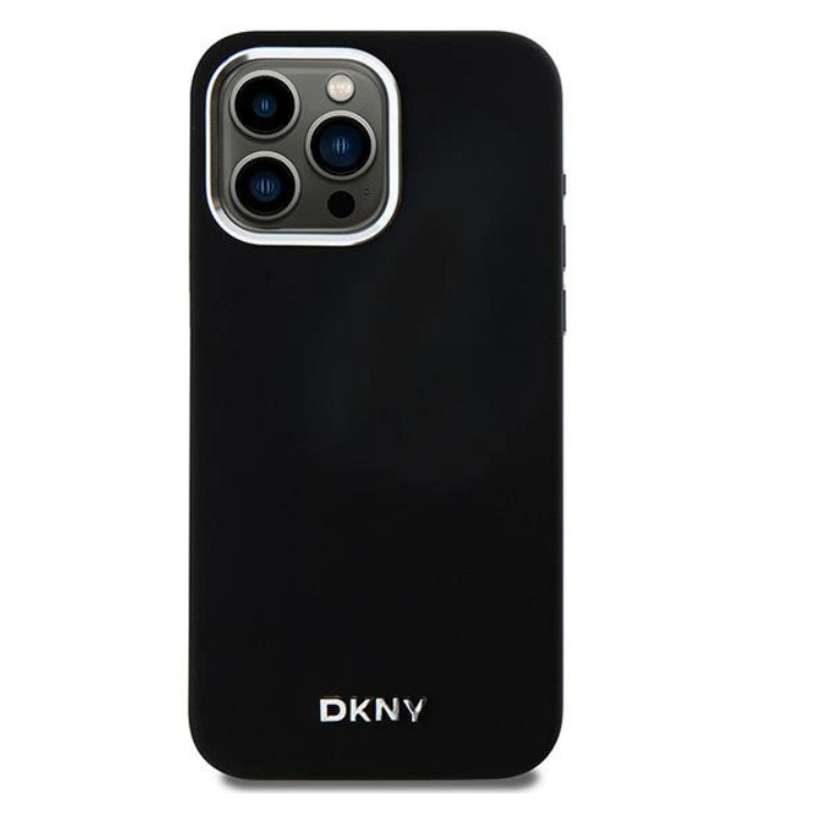 DKNY DKNY Mobilskal till iPhone 14 Pro Max Magsafe Liquid Silikon Small Metal Logo