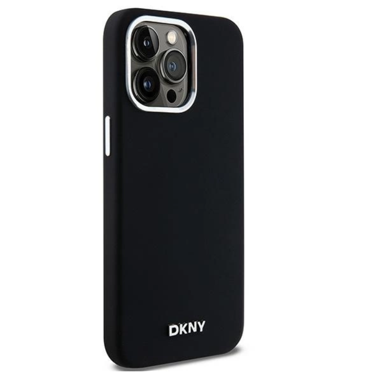 DKNY DKNY Mobilskal till iPhone 14 Pro Max Magsafe Liquid Silikon Small Metal Logo