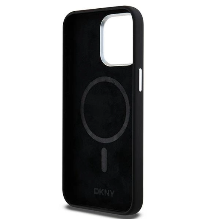 DKNY DKNY Mobilskal till iPhone 14 Pro Magsafe Liquid Silikon Small Metal Logo