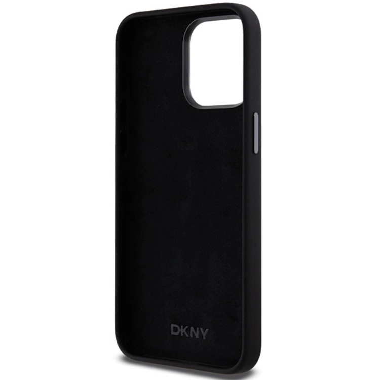 DKNY DKNY Mobilskal till iPhone 15 Pro Max Liquid Silikon Metal Logo