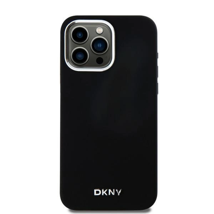 DKNY DKNY Mobilskal till iPhone 15 Pro Max Magsafe Liquid Silikon Small Metal Logo