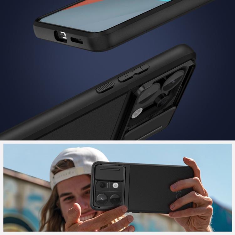 Tech-Protect Tech-Protect Mobilskal till Xiaomi Redmi Note 13 Pro 5G Velar Cam Plus - Svart