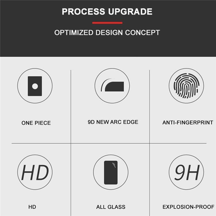 Mocolo Mocolo Sony Xperia 10 III Härdat Glas Skärmskydd - Svart