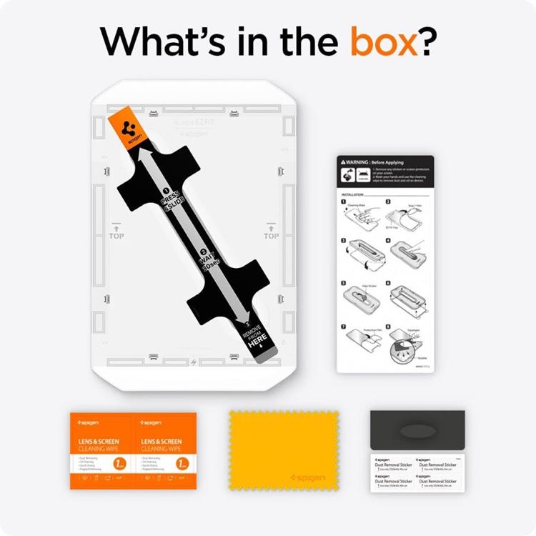 Spigen Spigen iPad Pro 11 (2024) Härdat Glas Skärmskydd GLAS.TR 