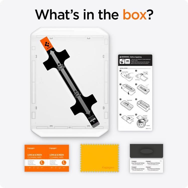 Spigen Spigen iPad Pro 13 (2024) Härdat Glas Skärmskydd GLAS.TR 