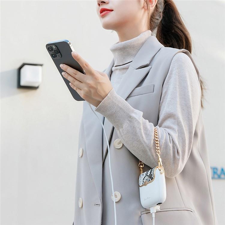 OEM Powerbank 10000mAh QW-N218 Mini Kvinnor Handväska - Grön