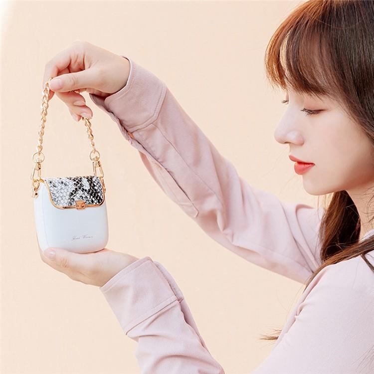 OEM Powerbank 10000mAh QW-N218 Mini Kvinnor Handväska - Grön