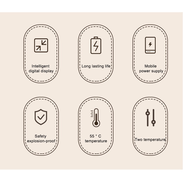 OEM Powerbank 10000mAh QW-N218 Mini Kvinnor Handväska - Grön