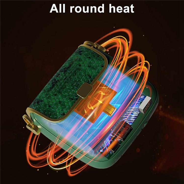 OEM Powerbank 10000mAh QW-N218 Mini Kvinnor Handväska - Grön