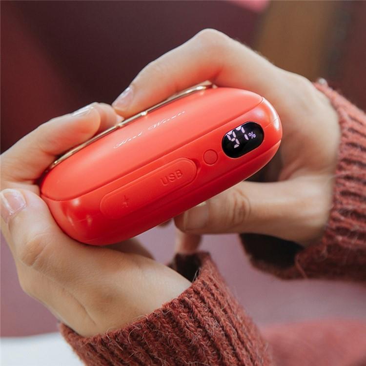  Powerbank 10000mAh QW-N218 Mini Kvinnor Handväska - Röd