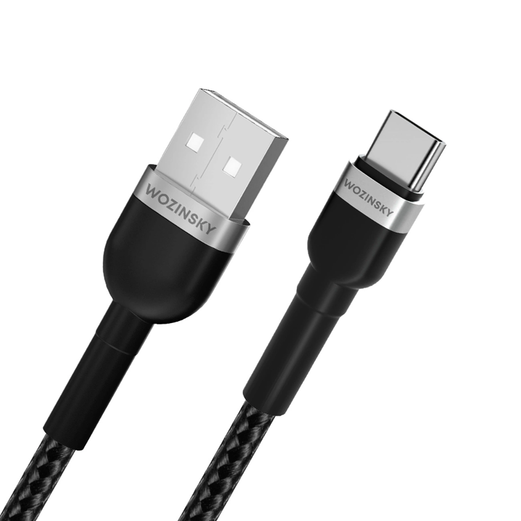 Wozinsky Wozinsky USB-C till USB-A kabel 2.4A 1m - Svart
