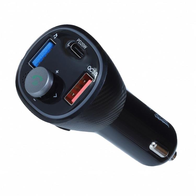 OEM FM MP3-Sändare Bluetooth 5.0 + USB A QC3.0 + Typ C 30W ART FM-73 ART