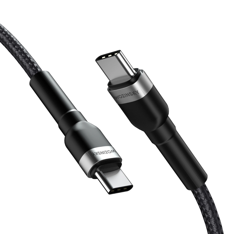 Wozinsky Wozinsky USB-C till USB-C kabel PD 65W 1m - Svart