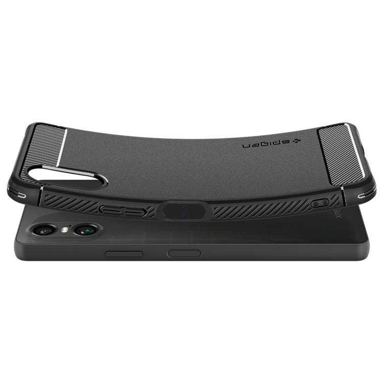 Spigen Spigen Mobilskal till Sony Xperia 10 VI Rugged Armor - Svart