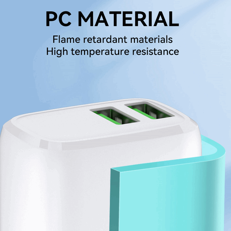 Wozinsky Wozinsky Väggladdare CUWCW 2.4A 2 x USB-A - Vit