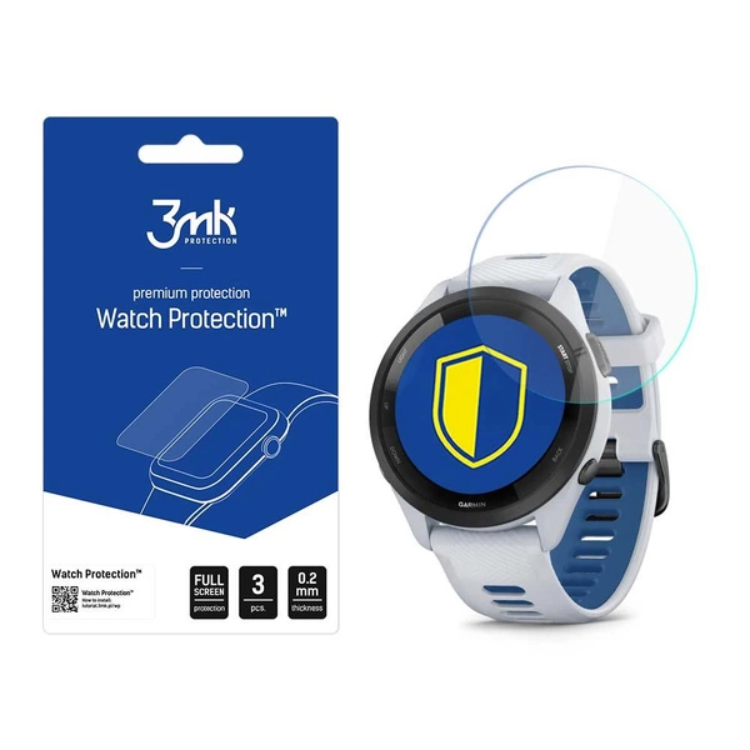 3MK 3MK Garmin Forerunner 265S Plastfilm Skärmskydd ARC+ Transparent