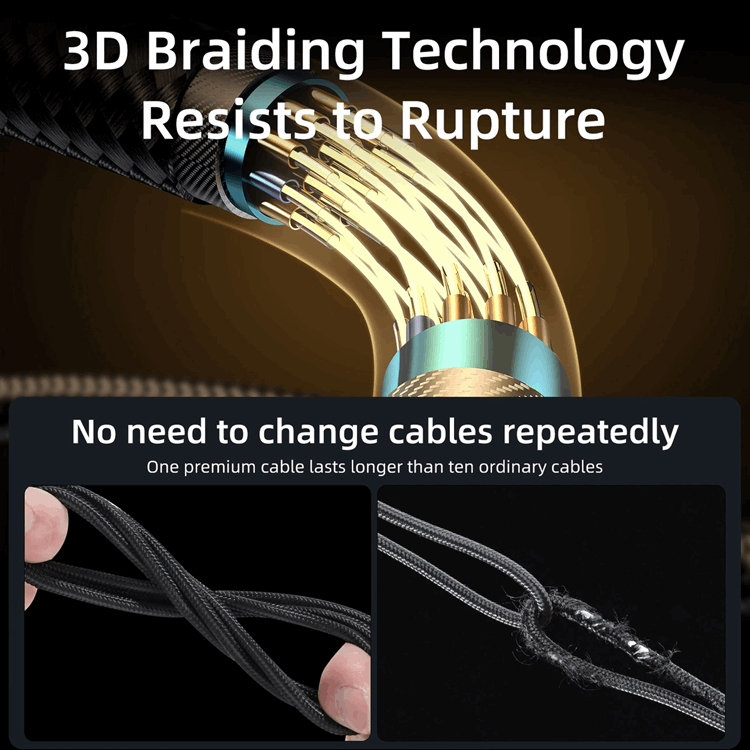 Joyroom Joyroom Angled USB-A till Lightning kabel 1.2m - Blå