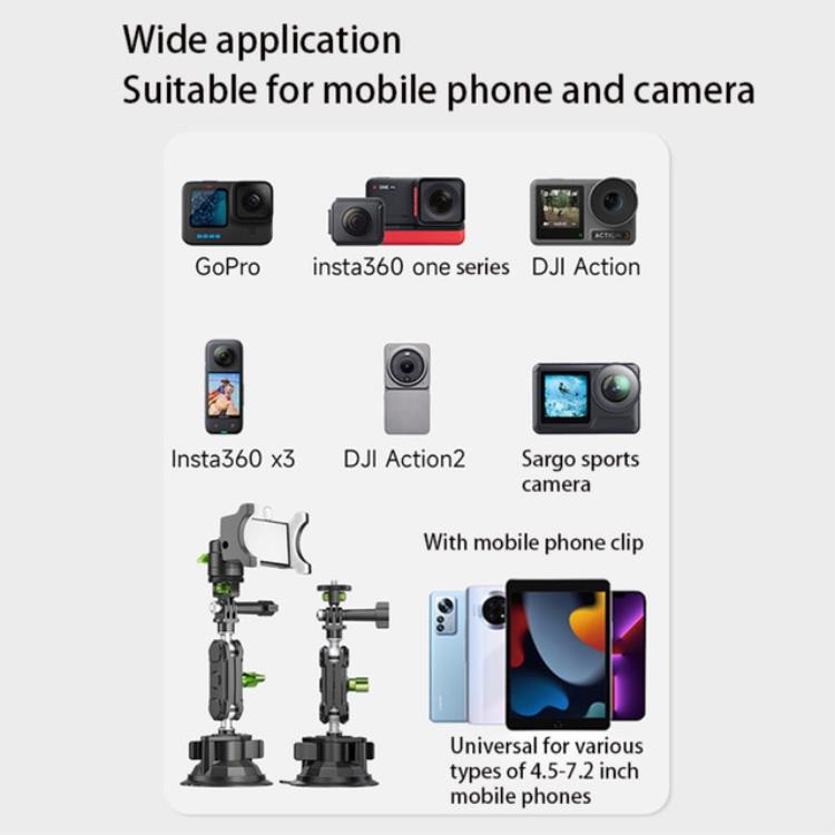 LANPARTE LANPARTE Mobilhållare 360D - Svart