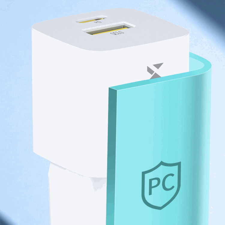 Wozinsky Wozinsky Väggladdare GaN USB-A/USB-C 33W - Vit