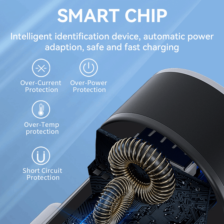 Wozinsky Wozinsky Billaddare USB-C USB-A 36W - Svart