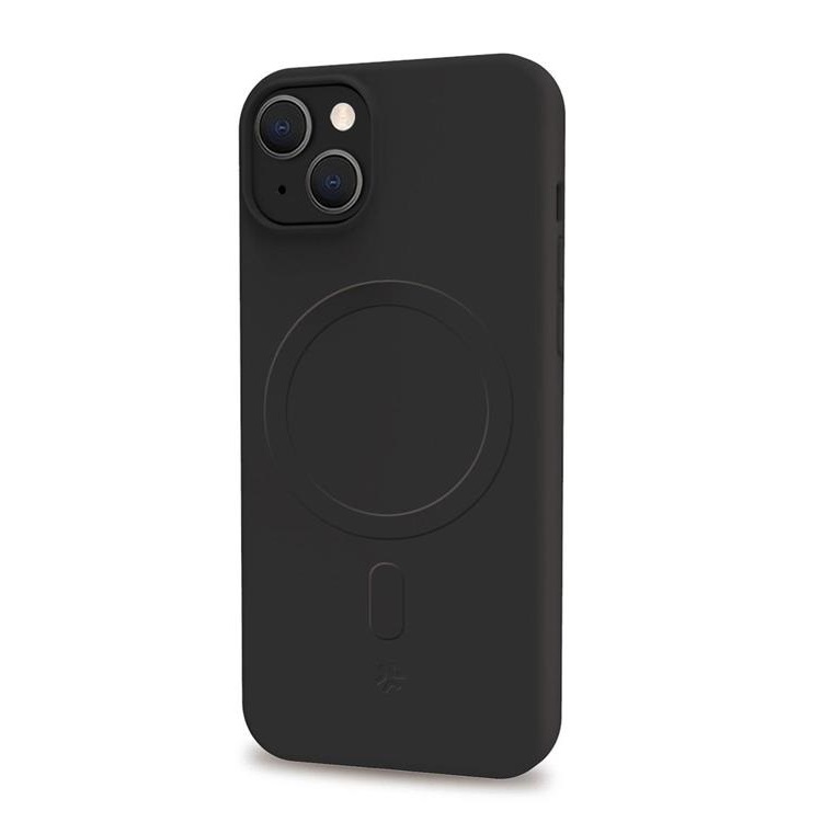 Celly Celly Mobilskal till iPhone 16 Pro Max Magsafe Cromo Soft Rubber - Svart
