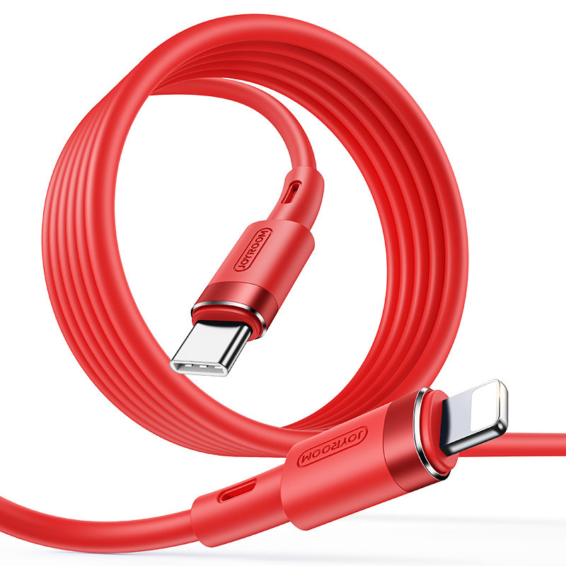 Joyroom Joyroom USB-C - Lightning Kabel PD 20W 1.2m - Röd