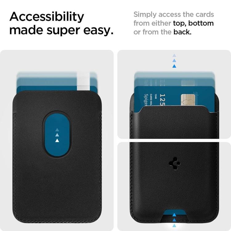 Spigen Spigen Valentinus Magsafe Universal Magnetic Korthållare - Svart