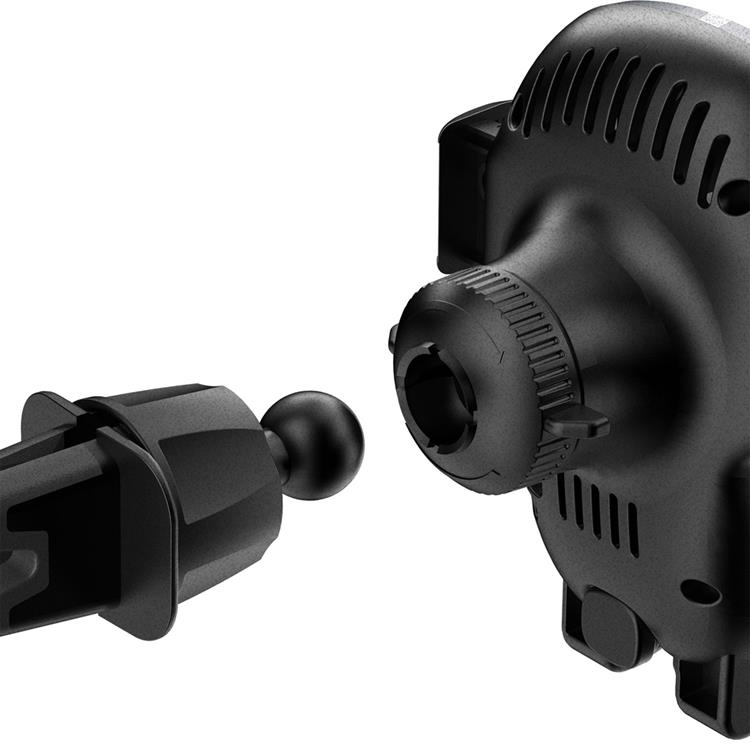 Dudao Dudao Bilhållare Med Inbyggd Qi Trådlös Laddare 15W - Grå