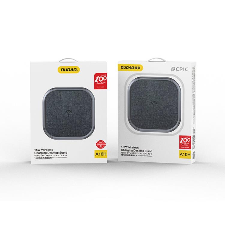 Dudao Dudao Fast Trådlös Laddare 15W - Grå