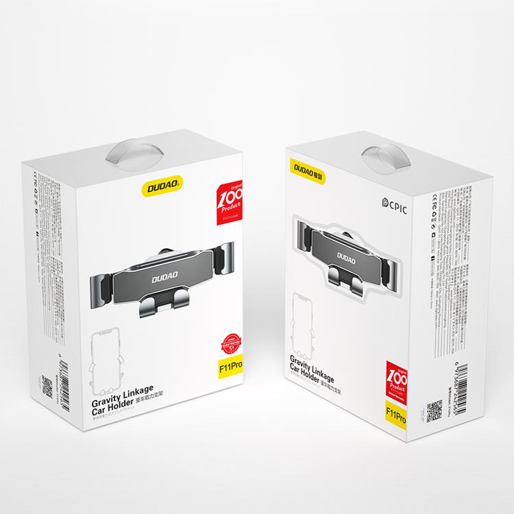 Dudao Dudao Gravity Bil Smartphone Hållare - Svart