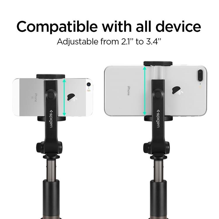 Spigen Spigen Trådlös Selfie Stick Tripod - Svart