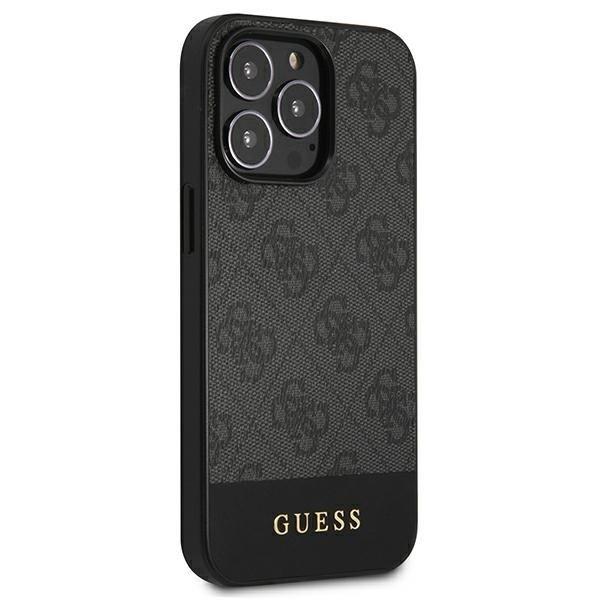 Guess Guess Stripe Collection Skal iPhone 13 Pro - Grå