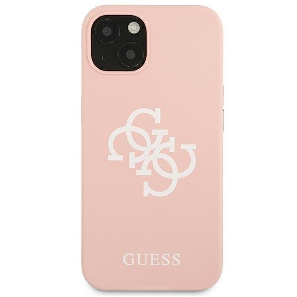 Guess Guess Silicone Logo Skal iPhone 13 mini - Rosa