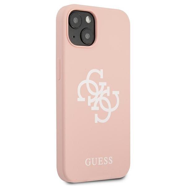 Guess Guess Silicone Logo Skal iPhone 13 mini - Rosa