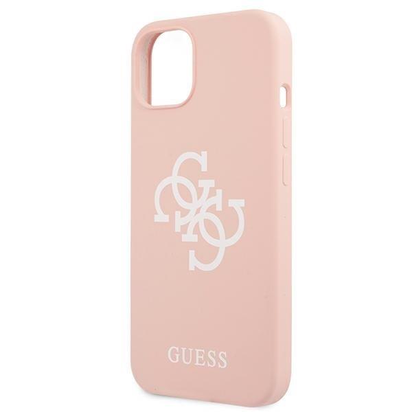 Guess Guess Silicone Logo Skal iPhone 13 mini - Rosa