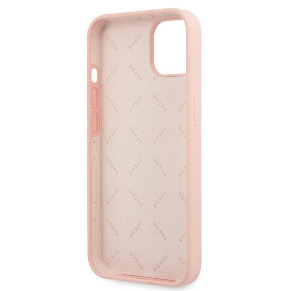 Guess Guess Silicone Logo Skal iPhone 13 mini - Rosa