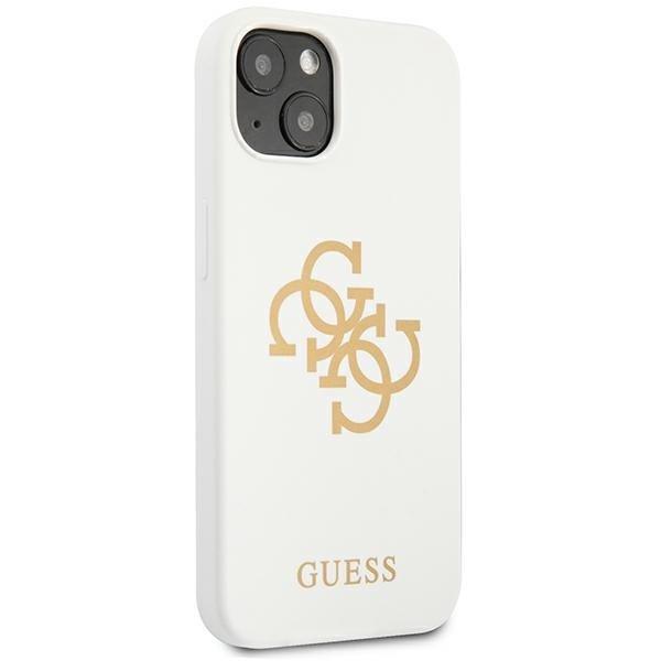Guess Guess Silicone Logo Skal iPhone 13 mini - Vit