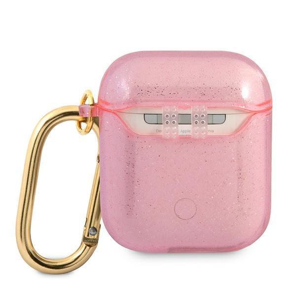 Guess Guess Glitter Collection Skal AirPods - Rosa
