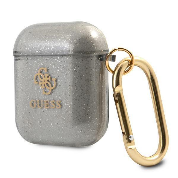 Guess Guess Glitter Collection Skal AirPods - Svart